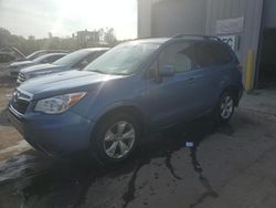 Salvage cars for sale at Duryea, PA auction: 2016 Subaru Forester 2.5I Premium