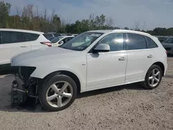 Salvage cars for sale at Leroy, NY auction: 2017 Audi Q5 Premium Plus