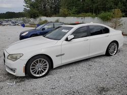 BMW 750 i salvage cars for sale: 2013 BMW 750 I