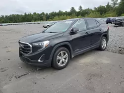 Salvage cars for sale at Windham, ME auction: 2018 GMC Terrain SLE