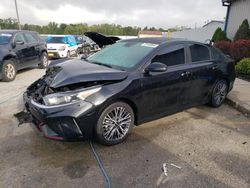 KIA salvage cars for sale: 2022 KIA Forte GT Line