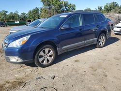 Subaru salvage cars for sale: 2010 Subaru Outback 2.5I Premium