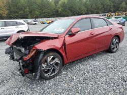 Salvage cars for sale at Gainesville, GA auction: 2024 Hyundai Elantra SEL