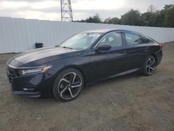 Salvage cars for sale at Windsor, NJ auction: 2019 Honda Accord Sport