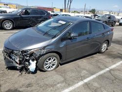 Toyota salvage cars for sale: 2017 Toyota Prius Prime