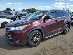 Salvage cars for sale at Hillsborough, NJ auction: 2017 Toyota Highlander SE