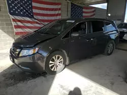 Salvage cars for sale at Columbia, MO auction: 2016 Honda Odyssey EXL