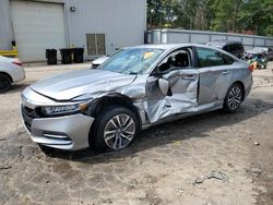 Honda salvage cars for sale: 2018 Honda Accord Hybrid