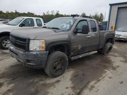 Salvage cars for sale at Duryea, PA auction: 2011 Chevrolet Silverado K2500 Heavy Duty LT