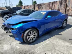 Salvage cars for sale at Wilmington, CA auction: 2018 Chevrolet Camaro LT