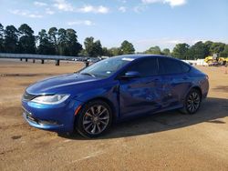 Salvage cars for sale at Longview, TX auction: 2015 Chrysler 200 S