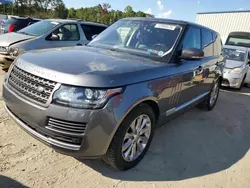 Salvage cars for sale at Spartanburg, SC auction: 2016 Land Rover Range Rover