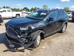 Salvage cars for sale at Elgin, IL auction: 2021 Toyota Rav4 XLE