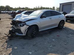 Salvage cars for sale at Duryea, PA auction: 2021 Mercedes-Benz GLE Coupe AMG 53 4matic