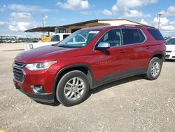 Salvage cars for sale at Temple, TX auction: 2020 Chevrolet Traverse LT