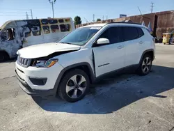 Salvage cars for sale at Wilmington, CA auction: 2018 Jeep Compass Latitude