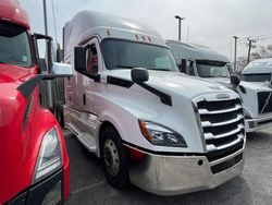 Salvage trucks for sale at Wheeling, IL auction: 2020 Freightliner Cascadia 126