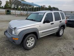 Salvage cars for sale at Spartanburg, SC auction: 2003 Jeep Liberty Sport