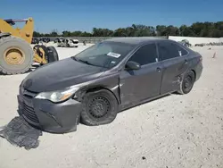 Salvage cars for sale at New Braunfels, TX auction: 2015 Toyota Camry LE