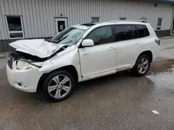 Toyota salvage cars for sale: 2008 Toyota Highlander Sport