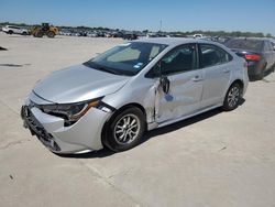 Salvage cars for sale at Wilmer, TX auction: 2022 Toyota Corolla LE