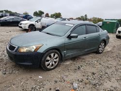 Salvage cars for sale from Copart West Warren, MA: 2008 Honda Accord EXL