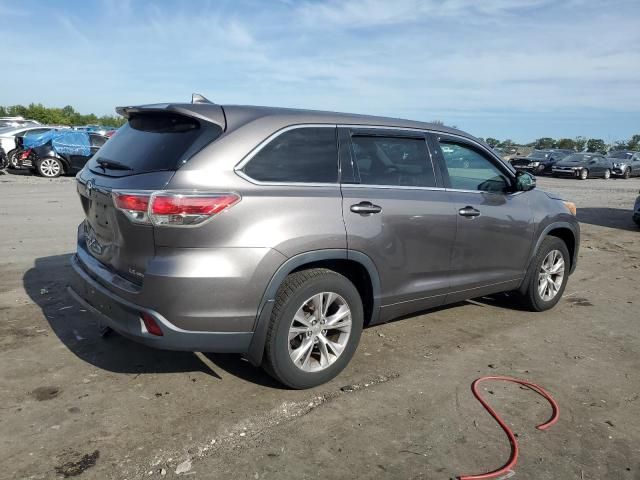 2015 Toyota Highlander LE