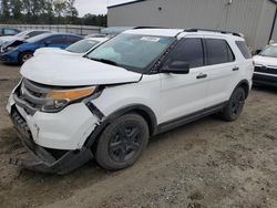 Salvage cars for sale at Spartanburg, SC auction: 2013 Ford Explorer