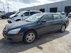 Honda salvage cars for sale: 2007 Honda Accord EX