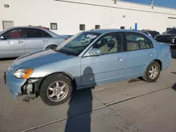 Honda salvage cars for sale: 2003 Honda Civic Hybrid