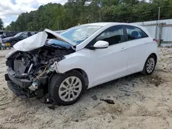 Salvage cars for sale at Seaford, DE auction: 2016 Hyundai Elantra GT