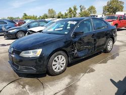 Salvage cars for sale at Bridgeton, MO auction: 2013 Volkswagen Jetta Base