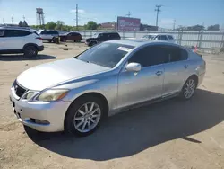 Salvage cars for sale at Chicago Heights, IL auction: 2006 Lexus GS 300