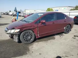 Salvage cars for sale from Copart Bakersfield, CA: 2011 Honda Civic LX