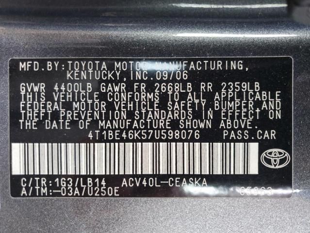 2007 Toyota Camry CE