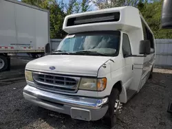 2002 Ford Econoline E450 Super Duty Cutaway Van en venta en Cahokia Heights, IL