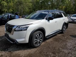 Salvage vehicles for parts for sale at auction: 2024 Nissan Pathfinder Platinum