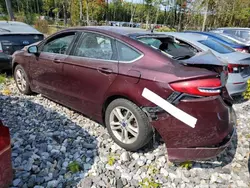 Salvage cars for sale at Candia, NH auction: 2018 Ford Fusion SE