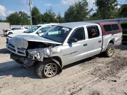 Compre carros salvage a la venta ahora en subasta: 2002 Dodge Dakota Quad Sport