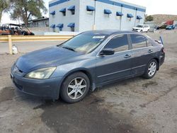 Honda salvage cars for sale: 2004 Honda Accord EX