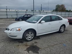 Chevrolet salvage cars for sale: 2013 Chevrolet Impala LT