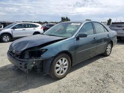 Salvage cars for sale at Antelope, CA auction: 2002 Toyota Camry LE