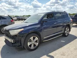 2013 Toyota Highlander Limited en venta en San Antonio, TX