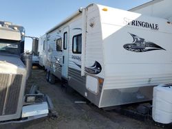 Salvage trucks for sale at Albuquerque, NM auction: 2011 Keystone Challenger Springdale