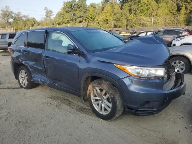 2016 Toyota Highlander LE