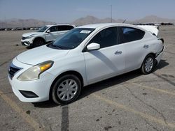 Salvage cars for sale at North Las Vegas, NV auction: 2016 Nissan Versa S