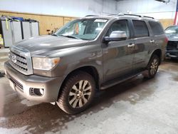 Salvage cars for sale at Kincheloe, MI auction: 2008 Toyota Sequoia Limited