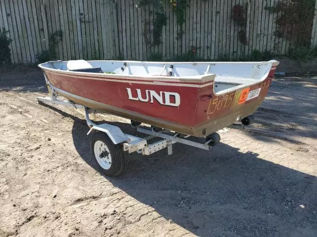 1989 Lund Boat With Trailer