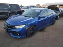 Honda salvage cars for sale: 2018 Honda Civic EX