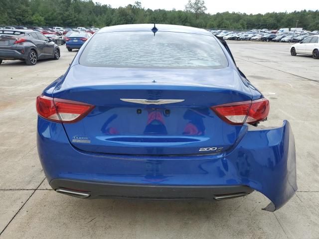 2015 Chrysler 200 S